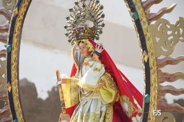 La Candelaria callejea por Tara en su día grande de sus fiestas en Telde/FJS Fotografía.